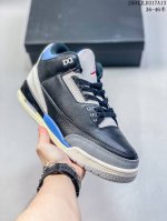 视频鉴赏 公司级Air Jordan 3 Retro Aj3 乔3 复古休闲运动文化篮球鞋。 首次使用经典传神Jump Man Logo 并创新使用后掌可视气垫