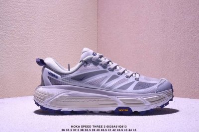 公司级Hoka Mafate Speed Three 2玛法特 超轻厚底轻量山地跑步鞋 货号:1141572 尺码:36 36.5 37.5 38 38.5 3