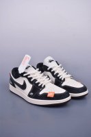Nike Jordan Air Jordan 1 斯图西联名 纯原大厂出品 极力推荐 定制鞋盒 大厂纯原品质出货 超高清洁度 皮料切割干净无任何毛边 细节完美