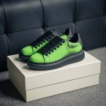 核心私 Alexander Mcqueen 亚历山大麦昆 松糕鞋厚底增高小白鞋 垫脚 回弹度到位 耐磨又舒适 鞋底厚 尺码：35 36 37 38 39 40