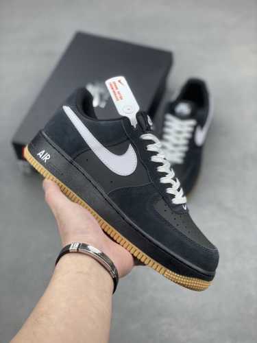 本地自取260 海外限量发售！公司级Nike Air Force 1 '07 Low 空军一号 低帮 运动鞋 休闲鞋 折边针车 工艺难度大 原楦头原纸板 原装鞋