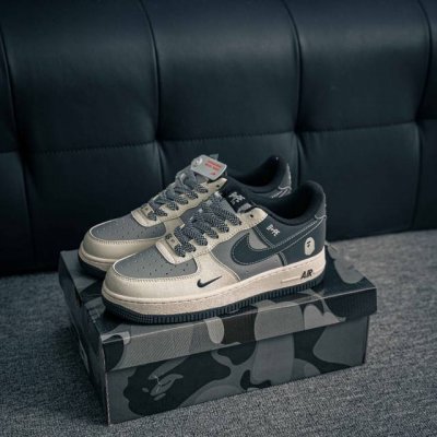 核心私 air Force 1 原装级别 原楦头原纸板 打造纯正空军版型专注外贸渠道 全掌内置蜂窝气垫 原盒配件 原厂中底钢印 拉帮完美 货号 Bb6566 2