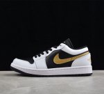 Cj版纯原 Air Jordan 1 Low Aj1 乔1黑白金勾 低帮文化篮球鞋 553558-172 #市售最高品质 原鞋开发 大厂代工流水线打造 公司货既