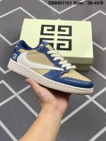 270 公司级Aj1倒勾Travis Scott X Air Jordan 1 ” Reverse Mocha “ Aj1乔1 Ts 闪电 联名倒钩 低帮文化篮