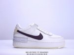 公司级耐克nike Wmns Air Force 1 Shadow全新少女系解构主义设计 马卡龙空军一号轻量增高低帮百搭板鞋 为经典设计注入玩味元素 分层结构