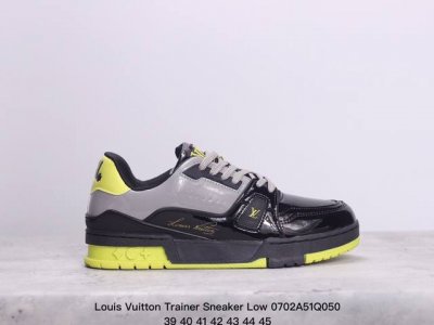 公司级全新lv路易威登louis Vuitton Trainer Sneaker Low休闲运动文化百搭板鞋 Xm0702Q050
