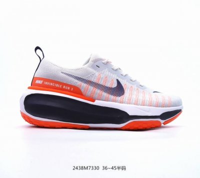 公司级nike Zoomx Invincible Run Fk 3休闲运动慢跑鞋 采用外露式flyknit飞织面料鞋面材质 搭载zoomx轻盈泡棉缓震科技中底