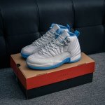 核心私 Air Jordan 12 Melo 白蓝 Aj12乔12 男子文化篮球鞋 圈内知名口碑大厂出品 原楦原纸板 原厂皮料 原厂碳板打造 极致一眼正品既视感
