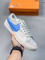 nk Blazer Low‘77 Jumbo 经典百搭低帮开拓者休闲运动板鞋 真硫化铝楦制作 原厂布料拼接 独家裁片完美鞋型 台湾进口软感荔枝头层皮 原盒真标