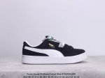 Puma Suede Platform Cutout Wns 彪马 低帮 黑色 标贴运动鞋鞋款复刻，重温足球文化风潮；近日puma将经典鞋款palermo重新带