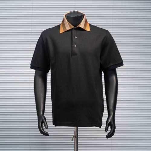 180 核心私 Burberry/巴宝莉 新款 Polo衫 原版一致 定制专用渐变格纹螺纹 双面珠地面料 三标齐全 定制纽扣 面料柔软舒适 还原原版一比一 男女