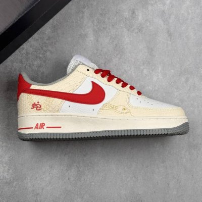 本地 核心私 公司级Nike Air Force 1 ‘07 蛇年限定 低帮休闲运动板鞋 原楦头原纸板 打造纯正低帮空军版型 专注外贸渠道 全掌内置蜂窝气垫 原