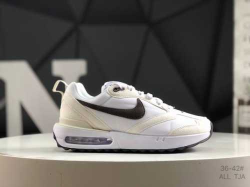 原150降130 公司级带半码 耐克 Nk Air Max Dawn 黎明系列低帮气垫百搭休闲运动慢跑鞋 采用柔软翻毛皮和透气梭织材料打造利落鞋面，中底和鞋跟融