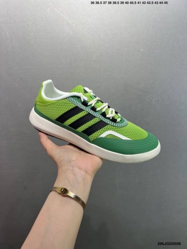 真标Adidas Roamboat 舒适百搭 织物耐磨 低帮 休闲跑步鞋 货号:Jh9756 尺码:39-44 Id:296Jgd0506