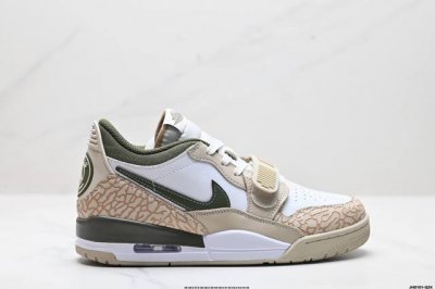 公司级三合一最强合体，多种新配色回归耐克nike Air Jordan Legacy 312 Low”White Grey Fog Blue Red“乔丹最强三