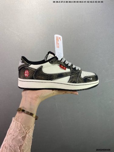 公司级Nike Air Jordan 1 Low 定制配色 定制Aj联名-高端定制 低帮复古文化板鞋 #定制鞋盒 大厂纯原品质出货 超高清洁度 皮料切割干净无任