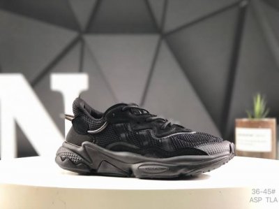 真标带半码Adidas Originals Ozweego 三叶草3M反光复古 水管老爹鞋 实体独立订单 中文盒标 同步专柜上架 官方货号：Ee6999 尺码：