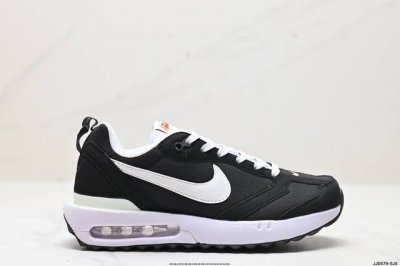 真标耐克nk Air Max Dawn 黎明系列低帮气垫百搭休闲运动慢跑鞋 采用柔软翻毛皮和透气梭织材料打造利落鞋面 中底和鞋跟融入现代感线条设计 货号:Dh5