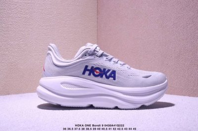 hoka One One Bondi 9 舒适时尚防滑耐磨 低帮跑步鞋 男女款 Xm0430Q222