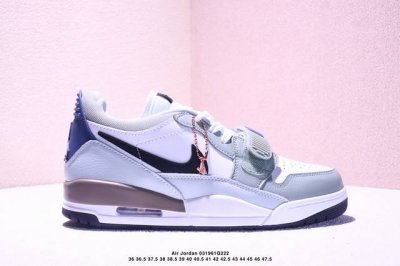210 公司级三合一最强合体，多种新配色回归耐克Nike Air Jordan Legacy 312 High”White/Grey Fog/Blue/Red“