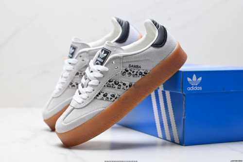 220 公司级Adidas Originals Sambarose 防滑减震 低帮 板鞋 货号:Ef4966 Id:Jjd129-Edg