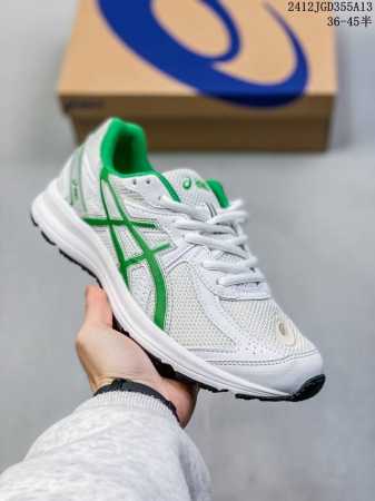 Asics Jog S 亚瑟士 非kiko Ub2 Kayano 14灰绿色男女休闲跑鞋 尺码：36-45半 编码：12Jgd355A13 - 点击图像关闭