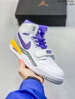 乔丹312高帮、AJ312高帮、RB+PU气垫组合1比1正确大底、全新模具、细节一流、Jordan 乔丹 优选版，男女鞋真标半码制，采用荔枝纹移膜革材质鞋面，中