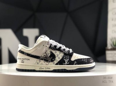 200 nike Sb Dunk Low X Louis Vuitton 纯原大厂出品 极力推荐原装头层材料 独家版型蒸餾加工帶來的是更好的视觉和脚感体验大厂纯