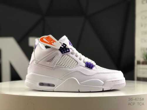 公司级带半码 乔丹 Air Jordan Aj4 Retro 大厂出品 原纸板楦头开发 定制优质皮料 完美鞋型匹配公司货 正确Tpu鞋舌锁扣 最新原厂底模 大底