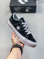 黑标系列 Converse One Star 木村一星硫化板鞋 日产经典鞋身长绒翻毛皮 市面最为正确硅蓝Pu中底 原装硫化工艺 高清洁度做工 型号：171587