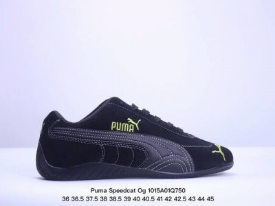 福利特价 真标带半码！彪马 Puma Speedcat Og+ Sparco 防滑耐磨 支持侧踏时的踏步工作 即使在健身房等使用环境中也能确保透气性 像吸盘一样