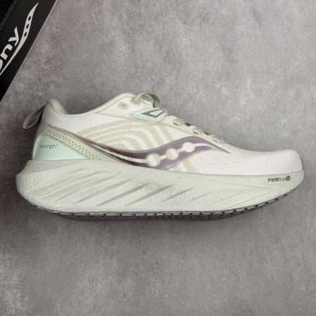 本地 核心私 Saucony Triumph 22 Gtx 潮流舒适防滑耐磨 低帮跑步鞋 全新升级Pwrrun Pb中底 脚感再度升级，提供持久强劲动能 中底边 - 点击图像关闭