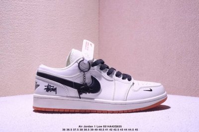 海外爆款限量发售！Travis Scott X Fragment Design X Jordan Air Jordan 1 Low Og Sp “斯图西联名 双