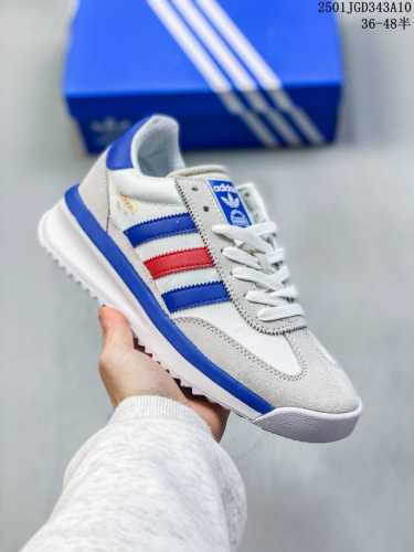 阿迪达斯adidas秋季三叶草男女士复古轻便耐磨舒适休闲运动鞋 尺码：36-48 编码：01Jgd343A10