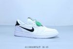 乔丹Air Jordan 1 Low Aj1 乔1低帮复古文化休闲运动篮球鞋小勾 古驰刺绣联名 货号 Av3918-900 41 Adwyq半 36-45