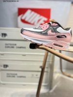 耐克Nike Air Max 90 经典复古小气垫缓震跑鞋 鞋面由皮和革织物打造，犀利的条线打造出酷劲十的足视觉效果 网布鞋增面强透气性，穿着为极舒适 经可典视