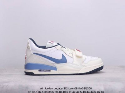 air Jordan Legacy 312 Low 低帮 白蓝红 Aj312 乔丹312代 Aj312 乔312 低邦 白蓝红 乔丹篮球鞋系列 号称 “最强三合