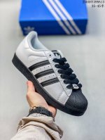 阿迪达斯Adidas三叶草 Originals Superstar Ii贝壳头系列低帮经典百搭休闲运动板鞋 货号:Jh5470 尺码:35.5 36 36.5