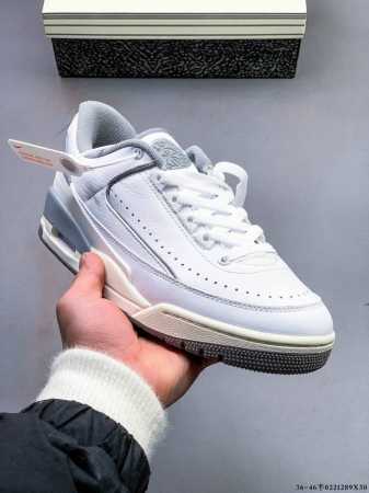 公司级！Air Jordan 2 Retro Low Aj2 低帮复古篮球鞋 0221289X30 - 点击图像关闭
