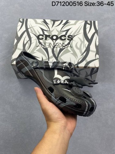 公司级Clot X Crocs Classic Clog卡骆驰休闲沙滩洞洞拖鞋凉鞋 超轻Croslite专利材料打造 鞋面更加耐用易清洗 该鞋款轻盈舒适 尺码:
