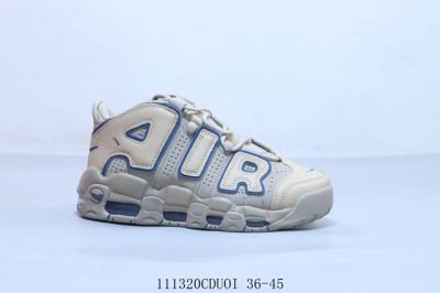 170 耐克Nk Wmns Air More Uptempo University Blue 大Air 皮蓬经典高街百搭篮球鞋 111320Cduoi 36-4