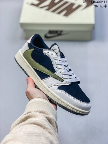 140 【公司级 新配色】真标 耐克/Nike Air Jordan 1 Low Og Sp"Military Blue"Aj1乔1倒勾低帮篮球鞋 Aj1 乔丹