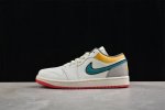 Cj 版纯原 Air Jordan 1 Low Aj1 乔1鸳鸯勾 低帮文化休闲运动板鞋 Hv4511-133 #市售最高品质 原鞋开发 大厂代工流水线打造 公