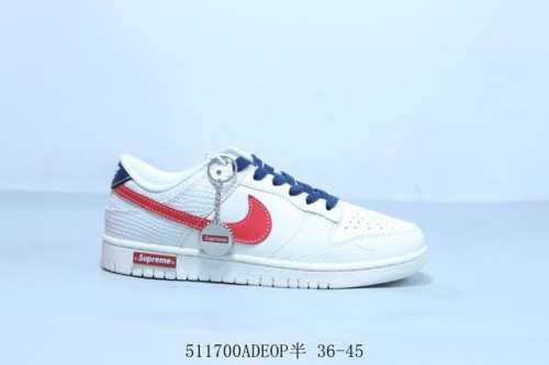 耐克 Nike Sb Dunk Low Pro 复古低帮 休闲运动滑板板鞋 Sup 货号 Bb6585-101 511700Adeop半 36-45