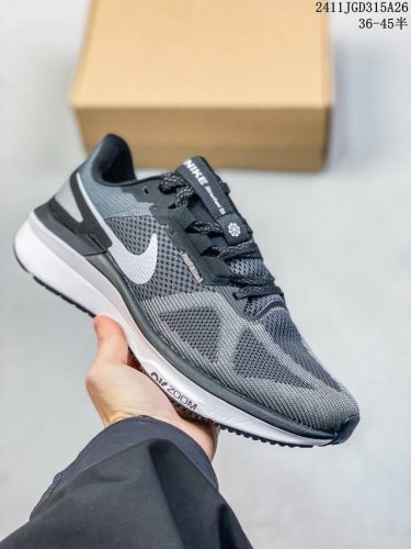 Nike Zoom Structure 25 舒适百搭耐磨 低帮跑步鞋 女款 白色 尺码：36-45半 36-40半 39-45半 编码：11Jgd315A26