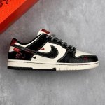 本地 核心私 Nike Sb Dunk Low 蛇年系列 黑鳞黑勾 周年高端定制 低帮休闲板鞋 #定制鞋盒 大厂纯原品质出货 超高清洁度 皮料切割干净无任何毛边