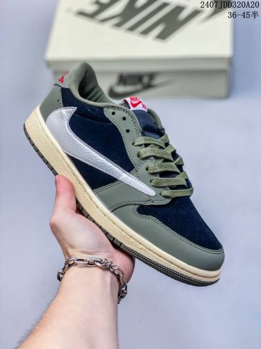 特价 耐克 Nike Air Jordan 1 Low Og Sp Military Blue Aj1乔1 倒勾 低帮篮球鞋 Aj1 乔丹1代 Aj1 乔1 反