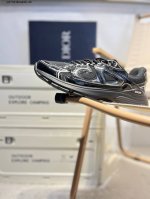 dior迪奥休闲时尚运动鞋系列 渠道原装订单 釆用超软舒适透气面料 鞋底采用橡胶大底内外锁死工艺G8513 Qz7321824#40-45