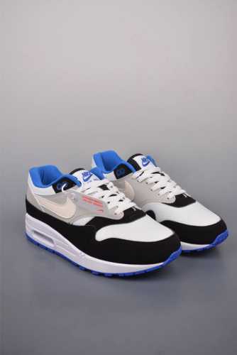 Nike Air Max 1 复刻拼接 纯原版本 复古休闲跑步鞋 官方同步上架 真标原盒 原底原面 正确版型 原版开发 精准细节 市面最高版本 官方货号：875