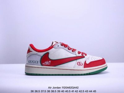 海外爆款限量发售！公司级 Travis Scott X Fragment Design X Jordan Air Jordan 1 Low Og Sp “古驰北